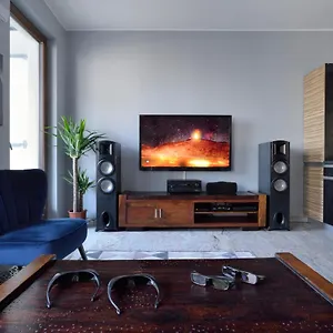 Apartament Studio Cinema 3d Cybernetyki 6, Warszawa